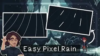 Pixel Art Rain in 5 mins