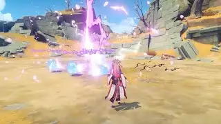 How Yae Miko's skill works against enemies