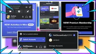 Discord Premium Membership, Activities in Nitro & MORE *NEW* Features soon!