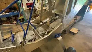 Zenith CH750 STOL Build Log - Pilot Side Door Sill
