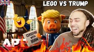 IRAN LEGO AI VIDEO MOCKING TRUMP AND HIS ADMINISTRATION?! 😮🔥 THIS IS WILD | UK Reaction 🇬🇧