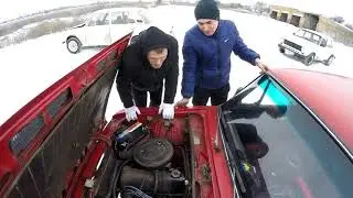 ЗИМНИЕ ПОКАТУШКИ НА ЖИГУЛЯХ - GoPro4.