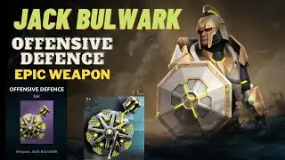 Unlocked 🔓|| Offensive Defence in 1 Spin || Quick Review Epic Weapon || Shadow Fight Arena Bulwark |