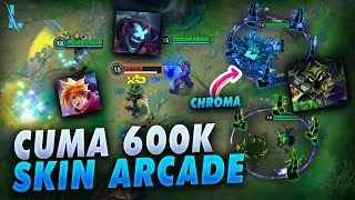 Dapet 4 Skin, Gacha Skin Arcade Ezreal, Battle Boss Brand, Final Boss Veigar Mythic Chroma Wild Rift
