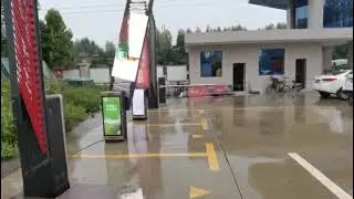 AnKuai Advertising Barrier Gate with LED Screen