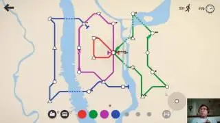 Mini Metro - NewYork (Score: 848) June 27, 2016