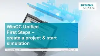 02 SIMATIC WinCC Unified Create project and start simulation