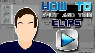 HOW TO SPLIT & TRIM CLIPS | Sony Vegas Pro Tutorial #1
