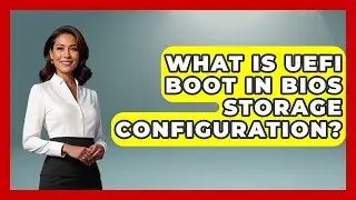 What Is UEFI Boot In BIOS Storage Configuration? - Your Computer Companion