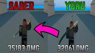 RANKING ALL SWORD DAMAGE IN KING PIECE | KING LEGACY