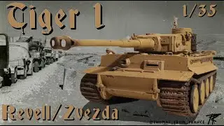 Timelapse build - 1/35 Revell/Zvezda Tiger 1 Ausf.E early (DAK)