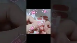 Tutorial of how to apply NAIL STICKERS | Learn with Rain | Mirabella Essentials