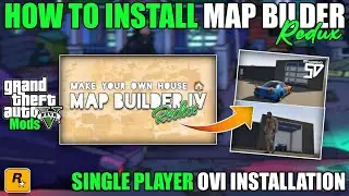 GTA V - HOW TO INSTALL MAP BUILDER REDUX IN NEW GAME VERSION | SHIVAXD [ 2K23 ]