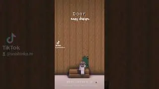 ✨ Minecraft Door design✨🗝️#minecraft #shorts #short #minecraftbuilding #aesthetichouse #doors