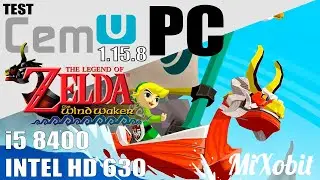 Cemu 1.15.8 The Legend of Zelda Wind Waker Intel HD 630