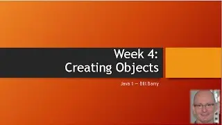 Java1-04 Creating Objects - Demo3 - Accessors and Mutators