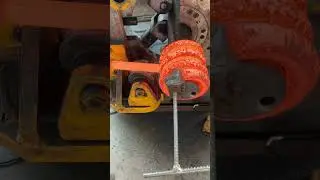 Visualize the coiling production process of super springs in the factory  #machine #factory