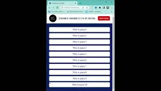 Fast Html Coding Tricks | Emmet | 