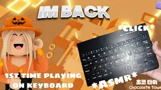 Unboxing new keyboard || Asmr || chocolate tower