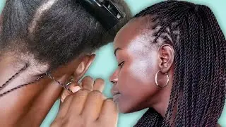 How to braid small African hair twist first time on my own