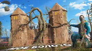 Построил ЗАМОК-БУНКЕР на БОЛОТЕ, защищённый ТУРЕЛЯМИ! в Rust | Раст