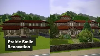 Craftsman Family Home Renovation • The Sims 3 House Design [Speed Build Renovation]