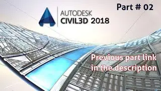Civil 3D part 2, Point import point export and point edit