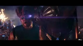 Thanos tortura a Thor por la Gema del espacio - Escena HD latino