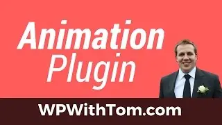 WordPress Animation Plugin - Editing Our Menu