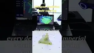 Chinese tradition Jade carving 3d scanning.#3d #3dscan #3dscanning #3dscanner #3ddrawing