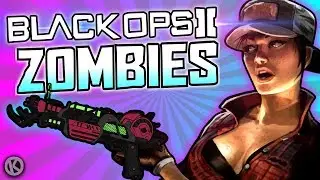 BO2 Zombies: Buried is a Scary Map (funny moments)