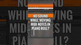 No sound in Ableton piano roll? Do this