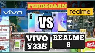 Perbedaan VIVO Y33S dan  REALME 8 | pilihan smartphone 2022