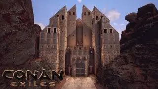 Conan Exiles - Ragged Mountain Castle (Speed Build)