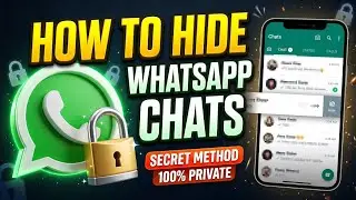 How to Hide Whatsapp Chats| Hide Whatsapp Messages Easily in Just 2 Minutes.
