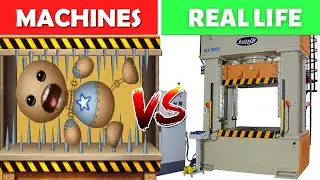 MACHINES in REAL LIFE - Kick The Buddy vs Real Life | Kick The Buddy in Real Life