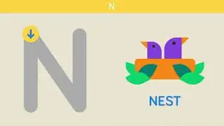 Upper Case Tracing with Kokoro Kids – ABC games for kids