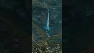 Sissu Waterfall Winter vs Monsoon View #sissu #himachalpradesh #viralshort #travelshorts #manali