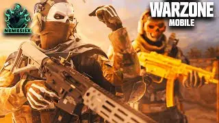 WARZONE MOBILE NEW MAX GRAPHIC GAMEPLAY ! 😱😱