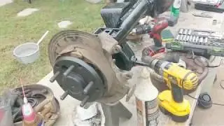 XJ Dana 44 33-Spline Chromoly Shafts and ZJ Disk Brake Conversion