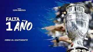 ¡Estamos a 1️⃣ año de la mejor CONMEBOL Copa America 2024™ de todos los tiempos! 🤩🔜🏆