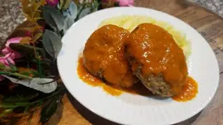 КОТЛЕТЫ В ПОДЛИВЕ КАК В СТОЛОВОЙ