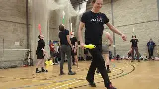 Club Balancing Competition, at Leeds Juggling Convention 2023