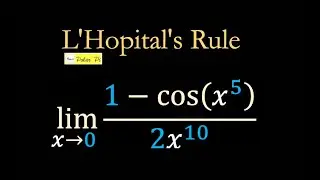 L'Hopital's Rule  - A Sophisticated Example!