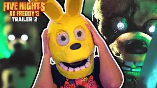 ROGELIO REACCIONA al TRÁILER 2 de la PELÍCULA DE FNAF (ESPAÑOL ESPAÑA)