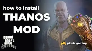 How to install Thanos Mod in GTA San Andreas PC | Thanos from Avengers in GTA SA