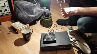 Нагрев воды галогенкой