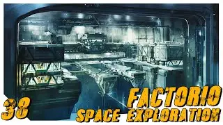 Factorio Space Exploration #38 Производство флеш карт переработка Вулканита и Гольминита