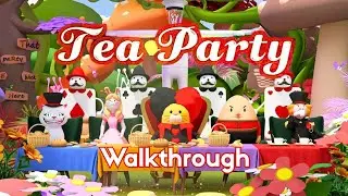 脱出ゲーム Escape Room Club TEA PARTY Walkthrough (GB Finger Studio)