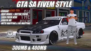 GTA SA FIVEM STYLE LITE VERSION NEW 300MB ‼️ GTA SA LITE GTA V STYLE